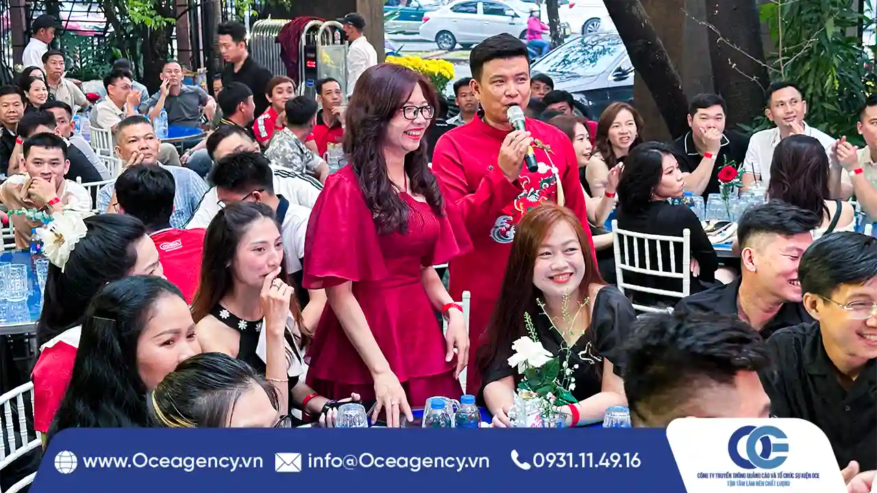 TỔ CHỨC YEAR END PARTY CÔNG TY CAO HÙNG