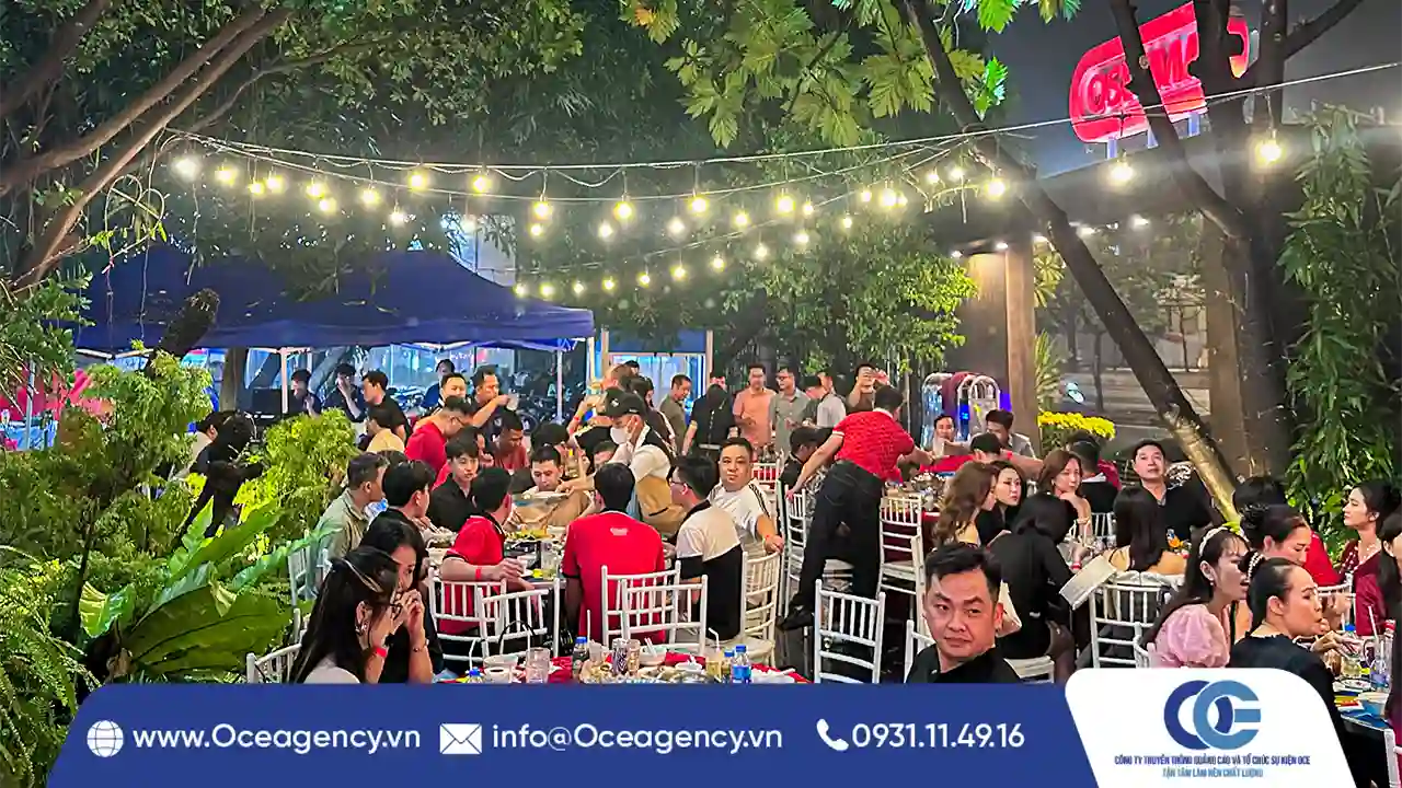 TỔ CHỨC YEAR END PARTY CÔNG TY CAO HÙNG