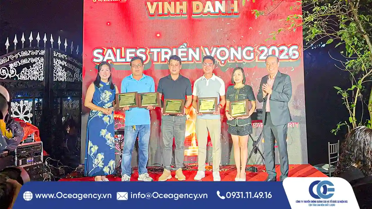 TỔ CHỨC YEAR END PARTY CÔNG TY CAO HÙNG