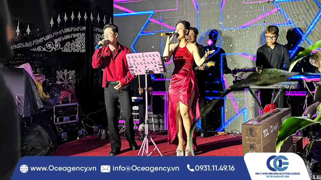 TỔ CHỨC YEAR END PARTY CÔNG TY CAO HÙNG