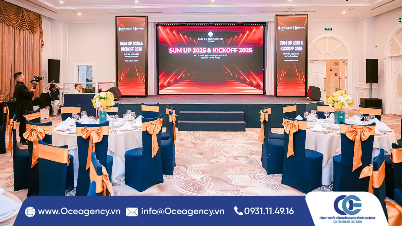 TỔ CHỨC YEAR END PARTY LOTTE INNOVATE VIỆT NAM