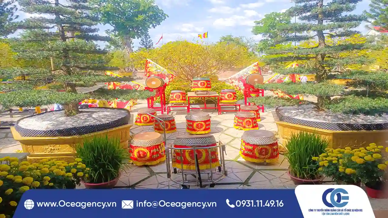 DỊCH VỤ MÚA LÂN KHAI XUÂN CHÙA LONG HƯƠNG