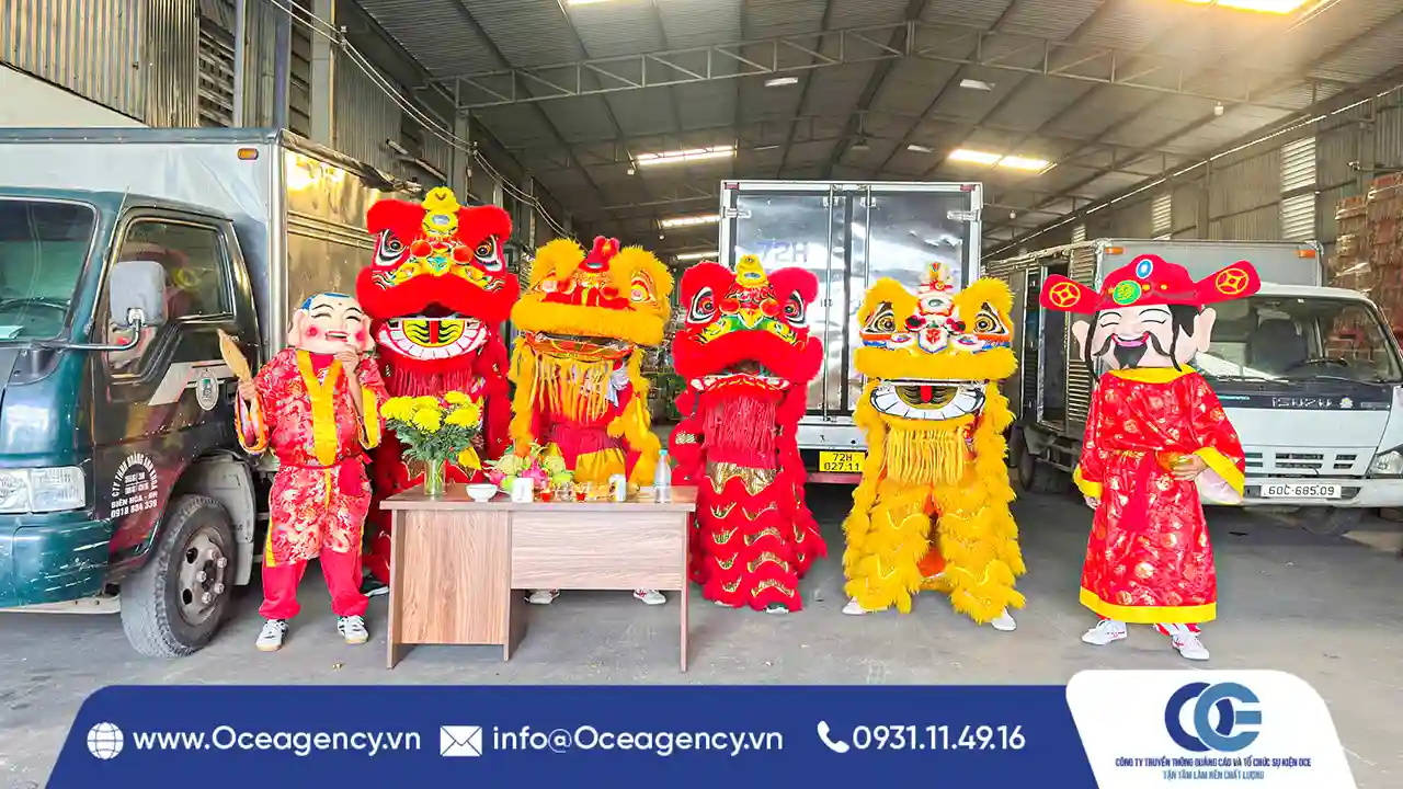 DỊCH VỤ MÚA LÂN SƯ RỒNG HOÀNG KIM NGỌC LAN