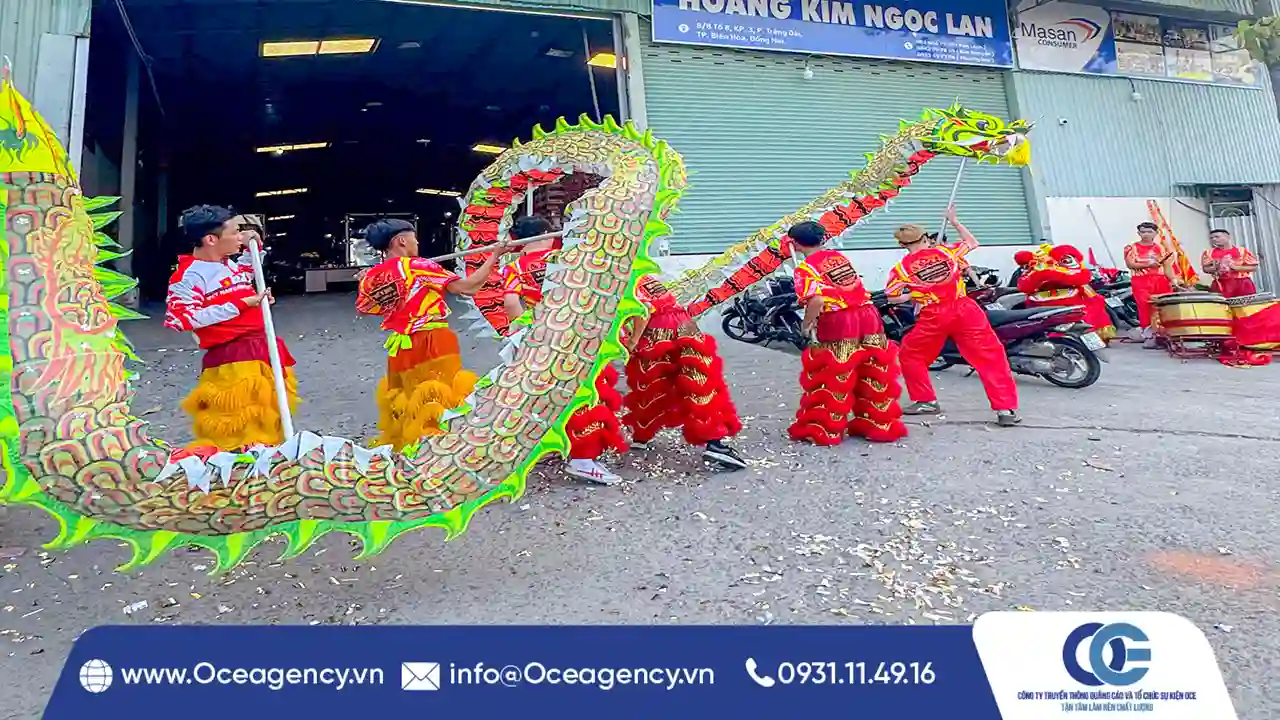 DỊCH VỤ MÚA LÂN SƯ RỒNG HOÀNG KIM NGỌC LAN