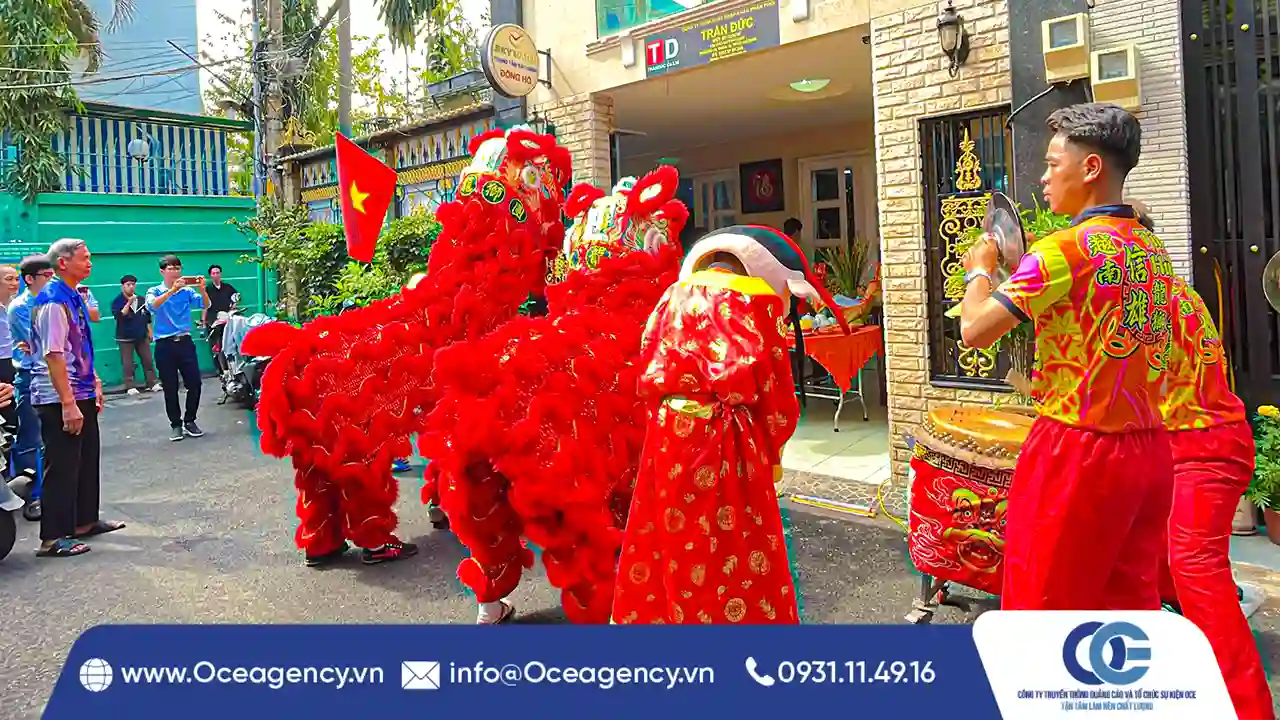 CUNG CẤP MÚA LÂN KHAI XUÂN TRẦN ĐỨC WATCH QUẬN 10