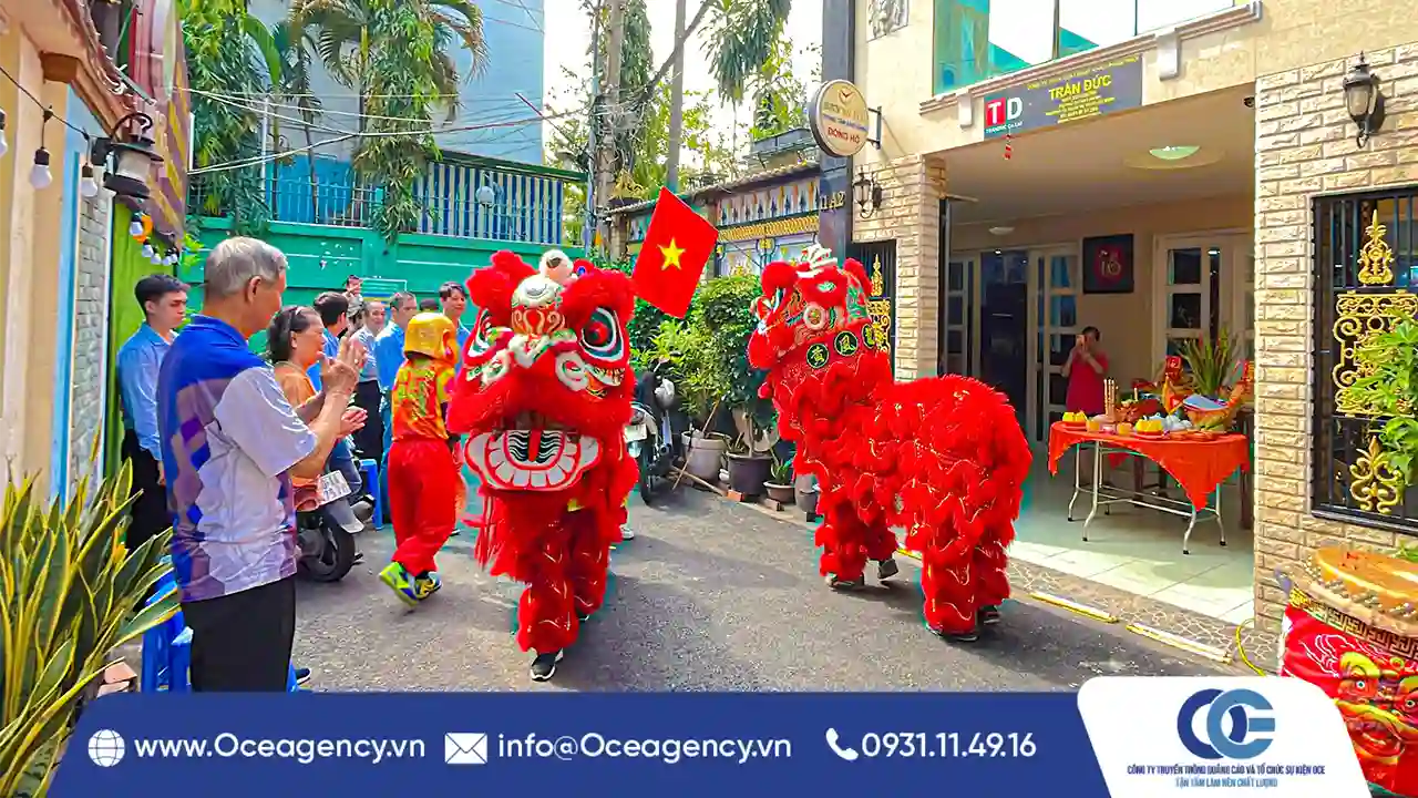 CUNG CẤP MÚA LÂN KHAI XUÂN TRẦN ĐỨC WATCH QUẬN 10