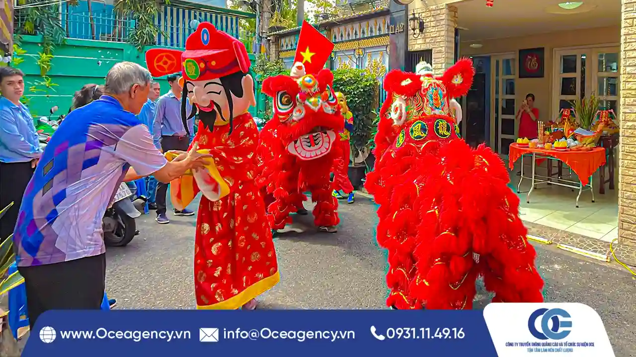 CUNG CẤP MÚA LÂN KHAI XUÂN TRẦN ĐỨC WATCH QUẬN 10