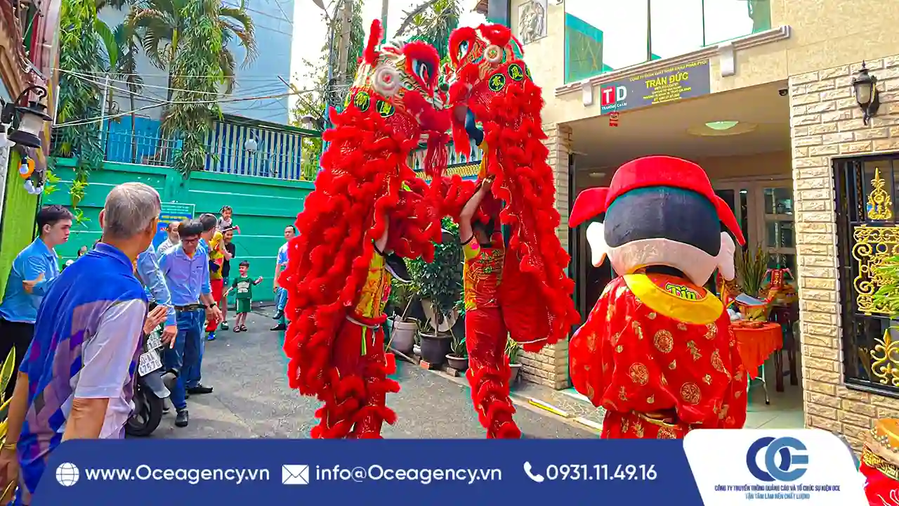 CUNG CẤP MÚA LÂN KHAI XUÂN TRẦN ĐỨC WATCH QUẬN 10