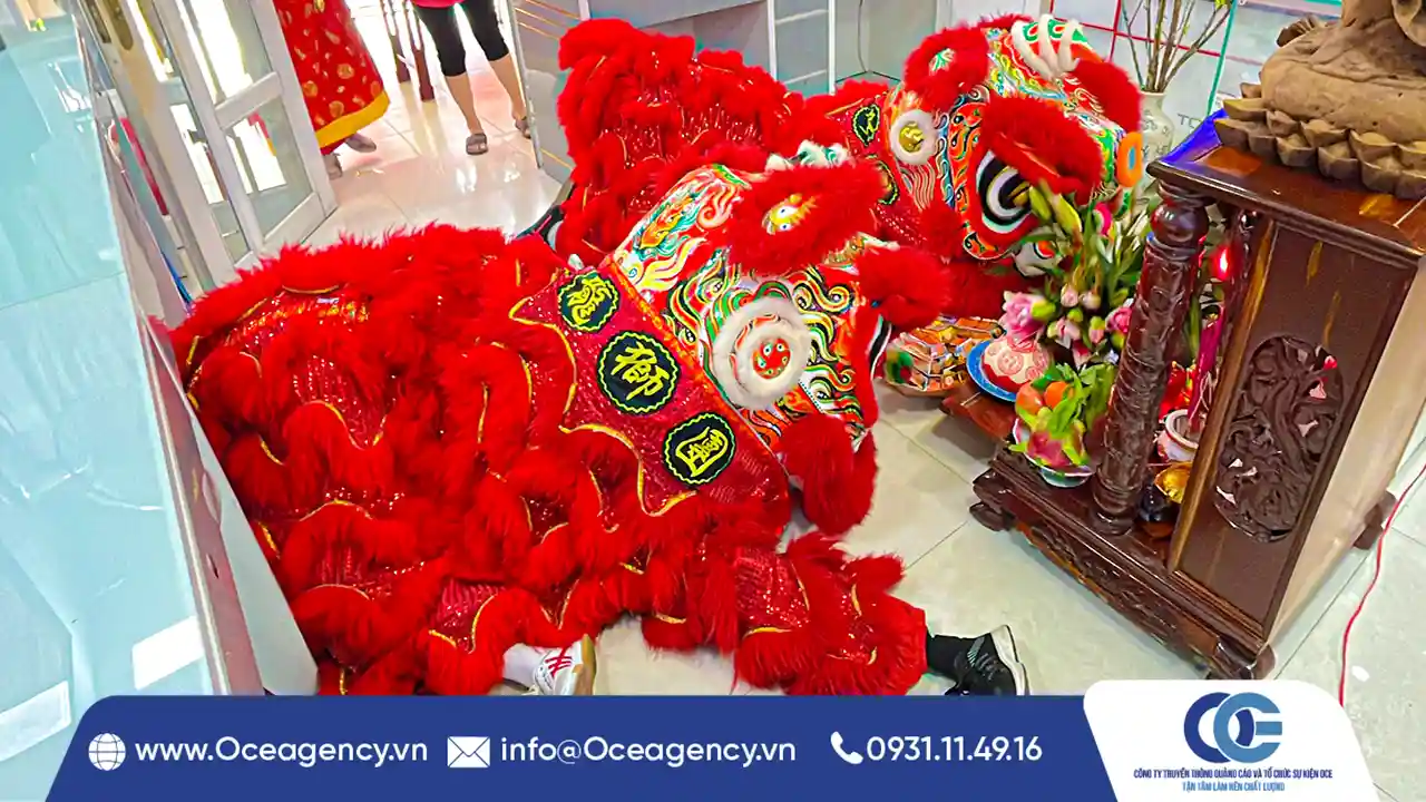 CUNG CẤP MÚA LÂN KHAI XUÂN TRẦN ĐỨC WATCH QUẬN 10