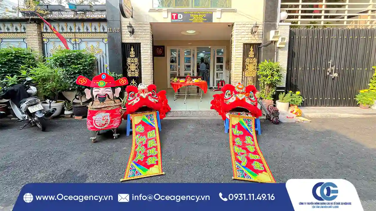 CUNG CẤP MÚA LÂN KHAI XUÂN TRẦN ĐỨC WATCH QUẬN 10