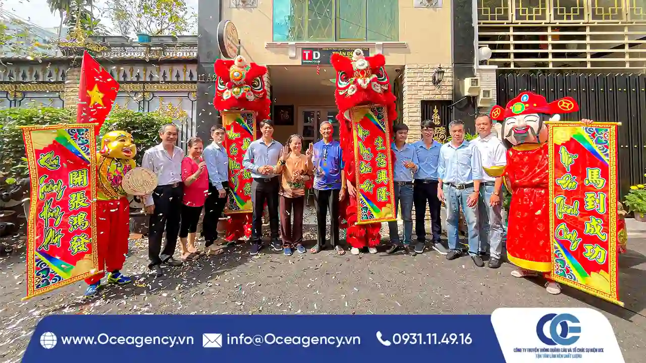 CUNG CẤP MÚA LÂN KHAI XUÂN TRẦN ĐỨC WATCH QUẬN 10