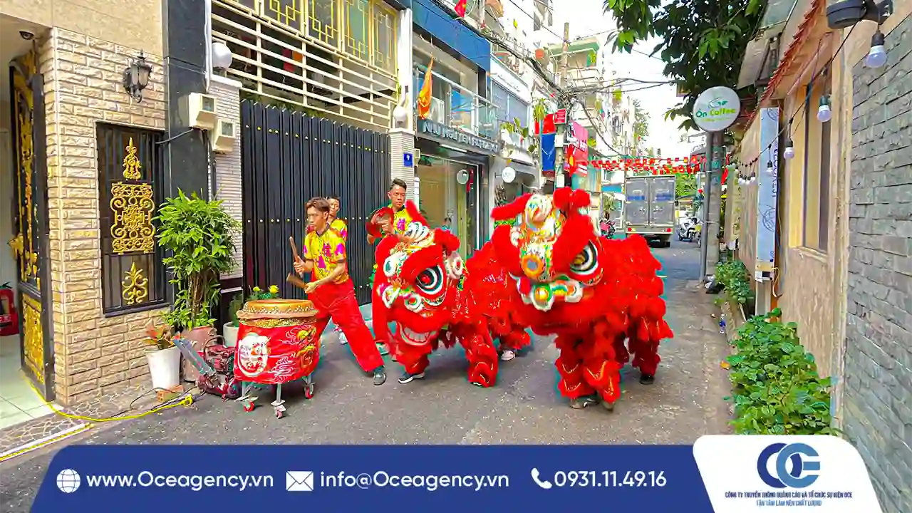 CUNG CẤP MÚA LÂN KHAI XUÂN TRẦN ĐỨC WATCH QUẬN 10