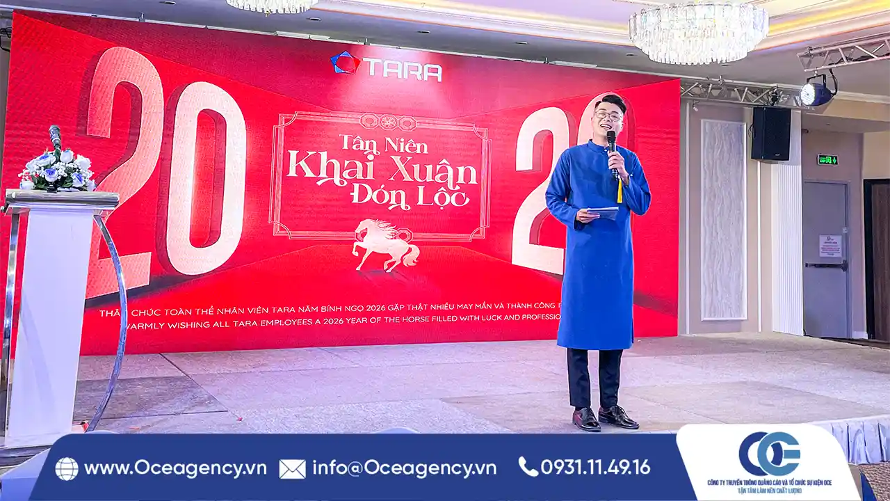CUNG CẤP MC SỰ KIỆN TÂN NIÊN CÔNG TY TARA