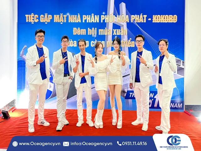 CUNG CẤP BAND NHẠC BIỂU DIỄN TIỆC THÂN MẬT HÒA PHÁT - KOKORO