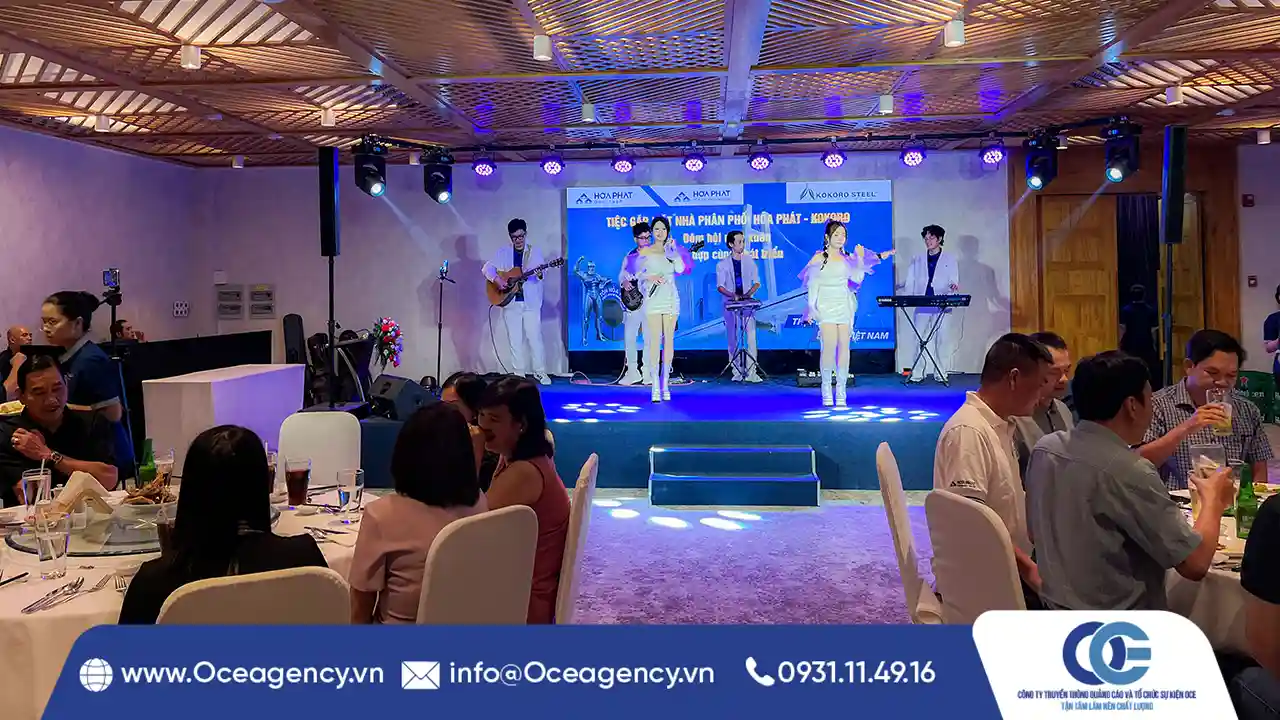 CUNG CẤP BAND NHẠC BIỂU DIỄN TIỆC THÂN MẬT HÒA PHÁT - KOKORO
