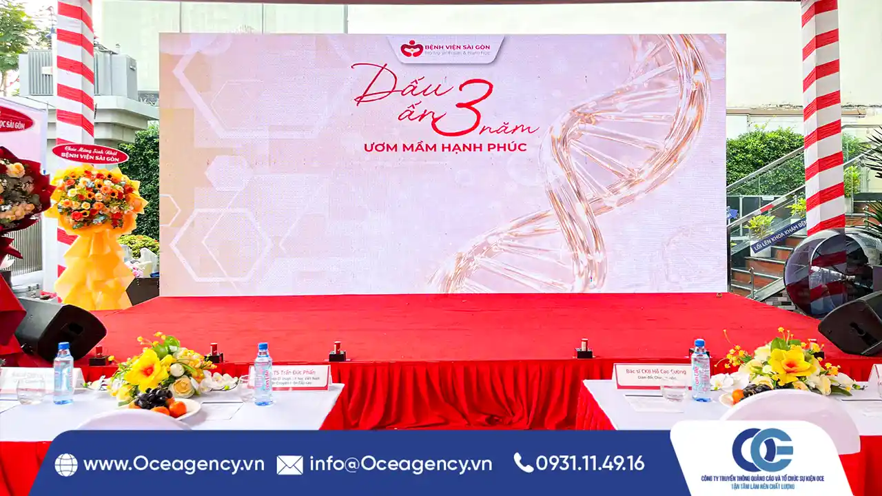 TỔ CHỨC KỶ NIỆM 3 NĂM THÀNH LẬP BỆNH VIỆN NAM HỌC SÀI GÒN