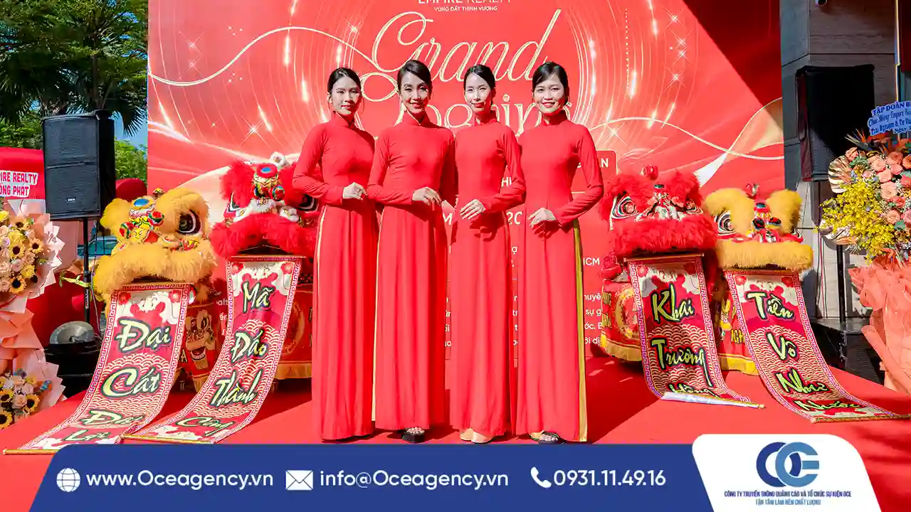 TỔ CHỨC LỄ KHAI TRƯƠNG VĂN PHÒNG EMPIRE REALTY TP.HCM