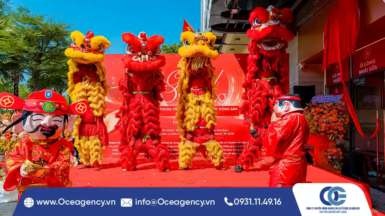 TỔ CHỨC LỄ KHAI TRƯƠNG VĂN PHÒNG EMPIRE REALTY TP.HCM