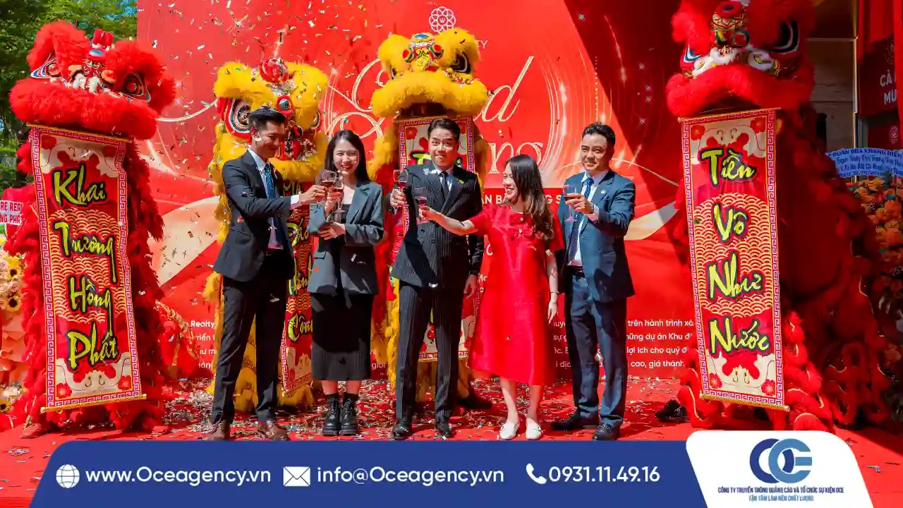 TỔ CHỨC LỄ KHAI TRƯƠNG VĂN PHÒNG EMPIRE REALTY TP.HCM