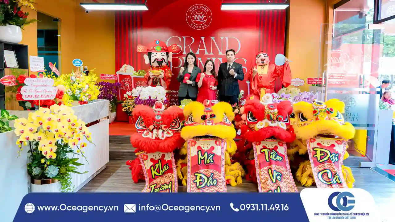 TỔ CHỨC LỄ KHAI TRƯƠNG VĂN PHÒNG EMPIRE REALTY TP.HCM