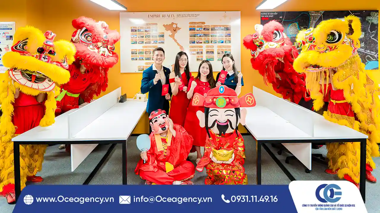 TỔ CHỨC LỄ KHAI TRƯƠNG VĂN PHÒNG EMPIRE REALTY TP.HCM