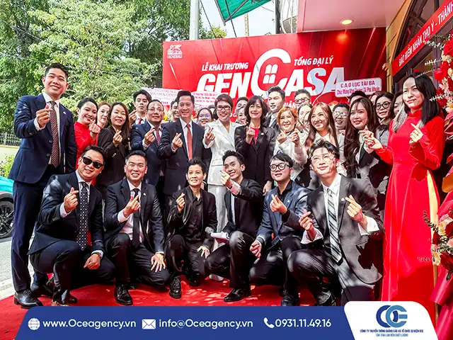 DỊCH VỤ TỔ CHỨC LỄ KHAI TRƯƠNG VĂN PHÒNG GENCASA