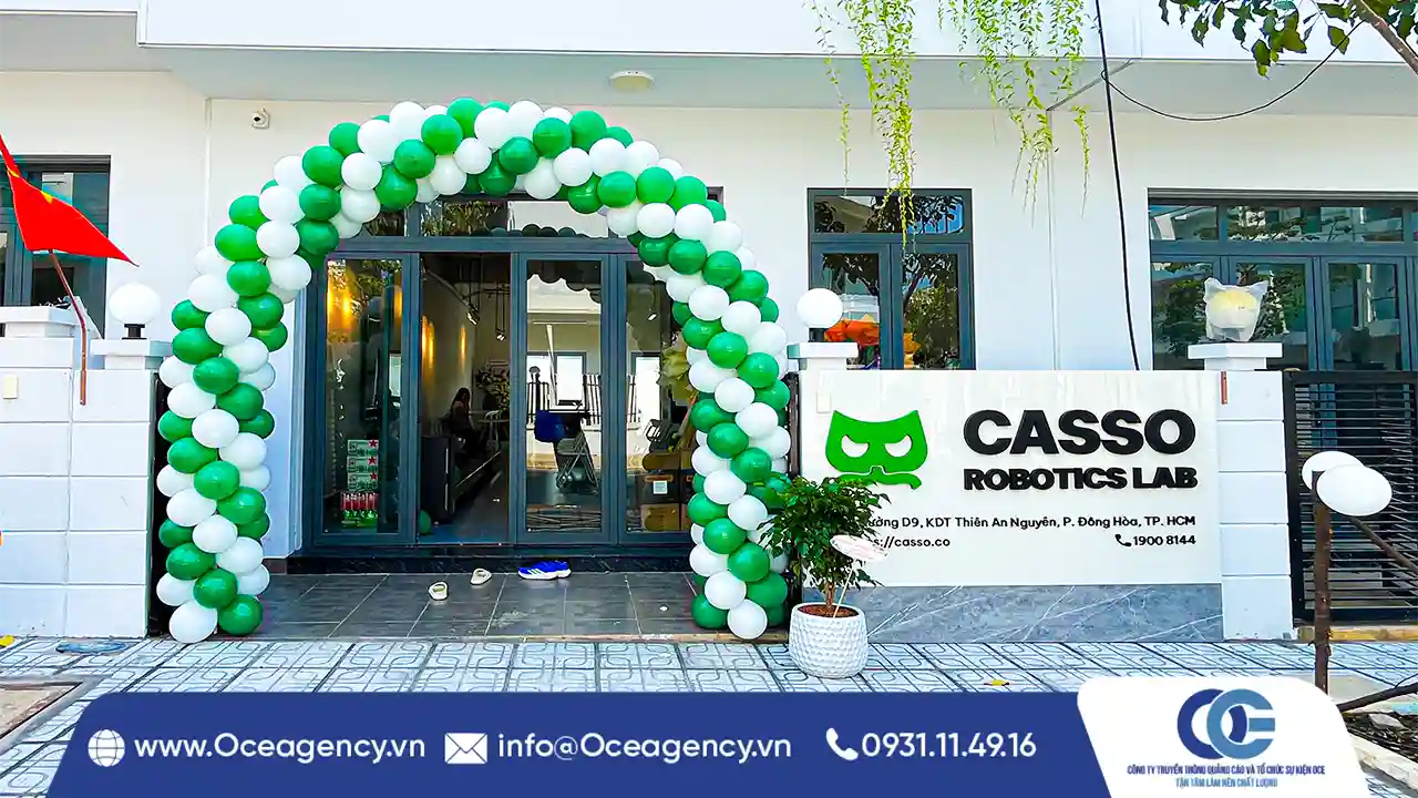 TỔ CHỨC KHAI TRƯƠNG CÔNG TY CASSO TẠI BÌNH DƯƠNG