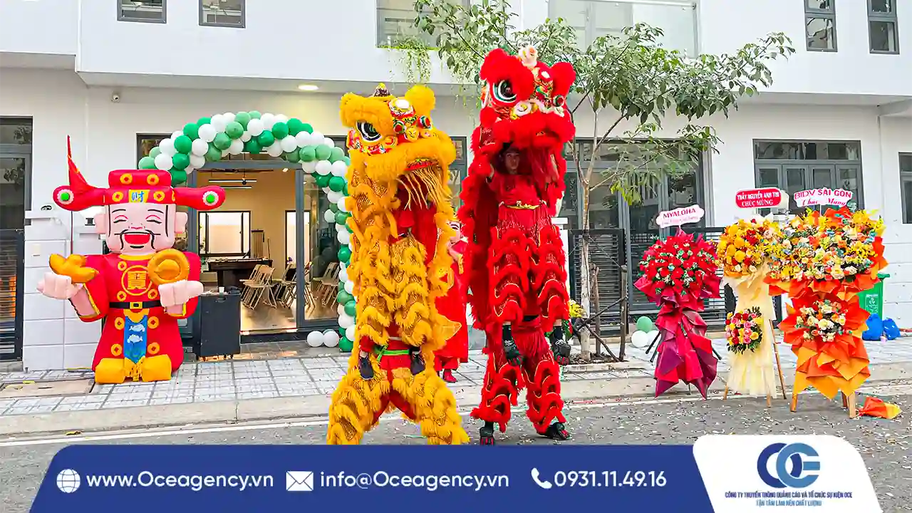 TỔ CHỨC SỰ KIỆN KHAI TRƯƠNG CÔNG TY CASSO TẠI BÌNH DƯƠNG