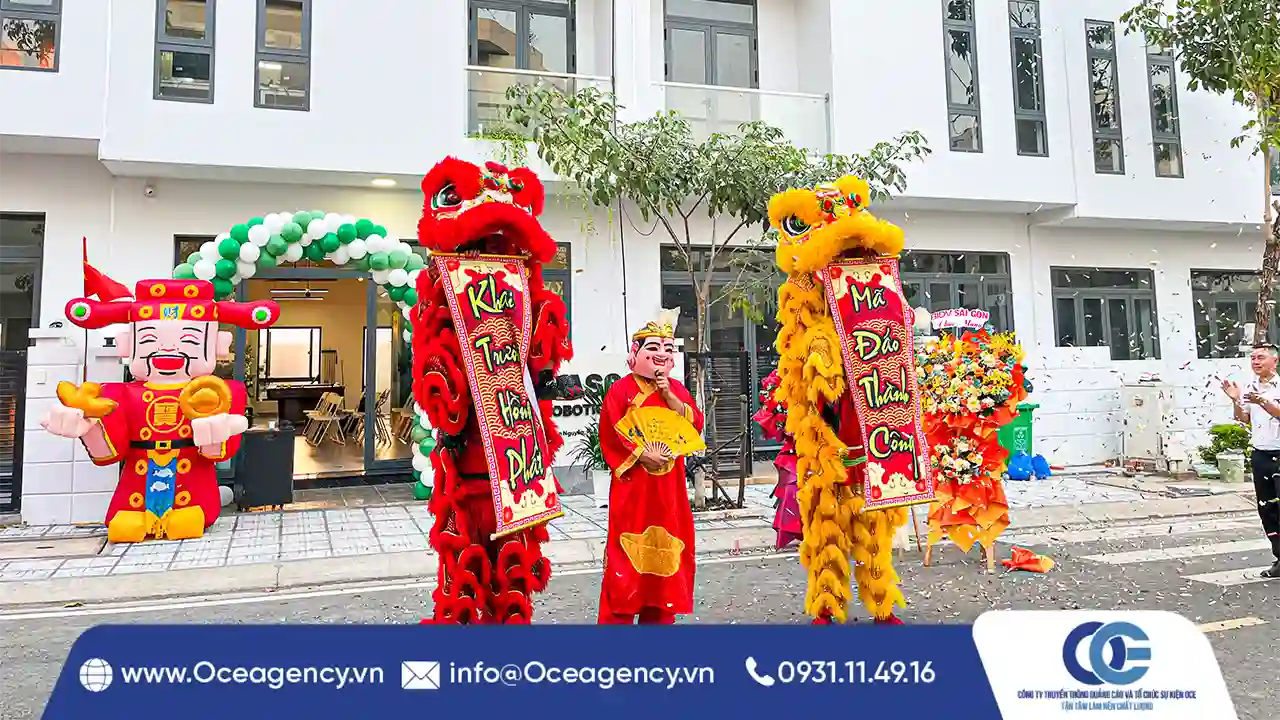 TỔ CHỨC SỰ KIỆN KHAI TRƯƠNG CÔNG TY CASSO TẠI BÌNH DƯƠNG