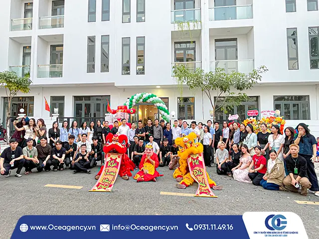 TỔ CHỨC SỰ KIỆN KHAI TRƯƠNG CÔNG TY CASSO TẠI BÌNH DƯƠNG