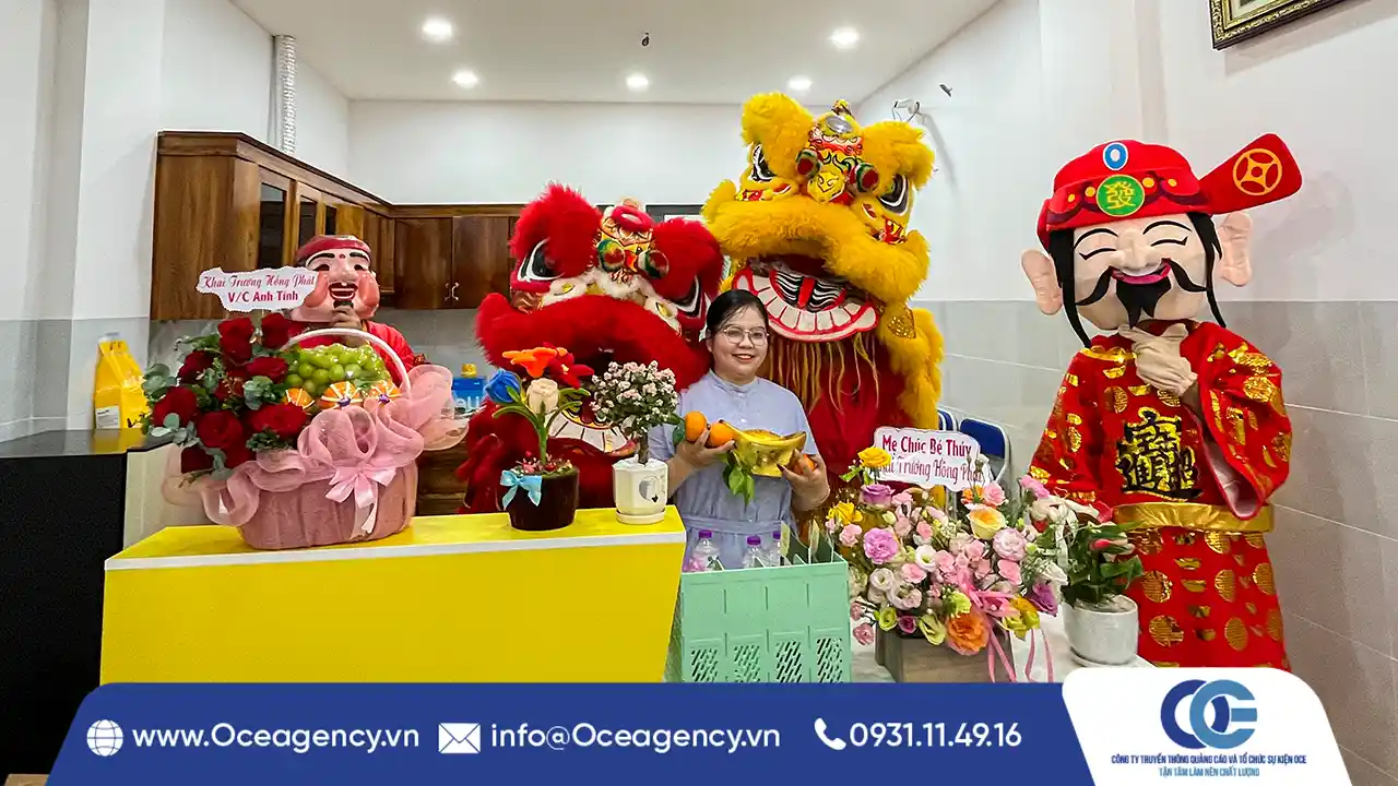 TỔ CHỨC KHAI TRƯƠNG TRUNG TÂM LUYỆN THI OMEGA