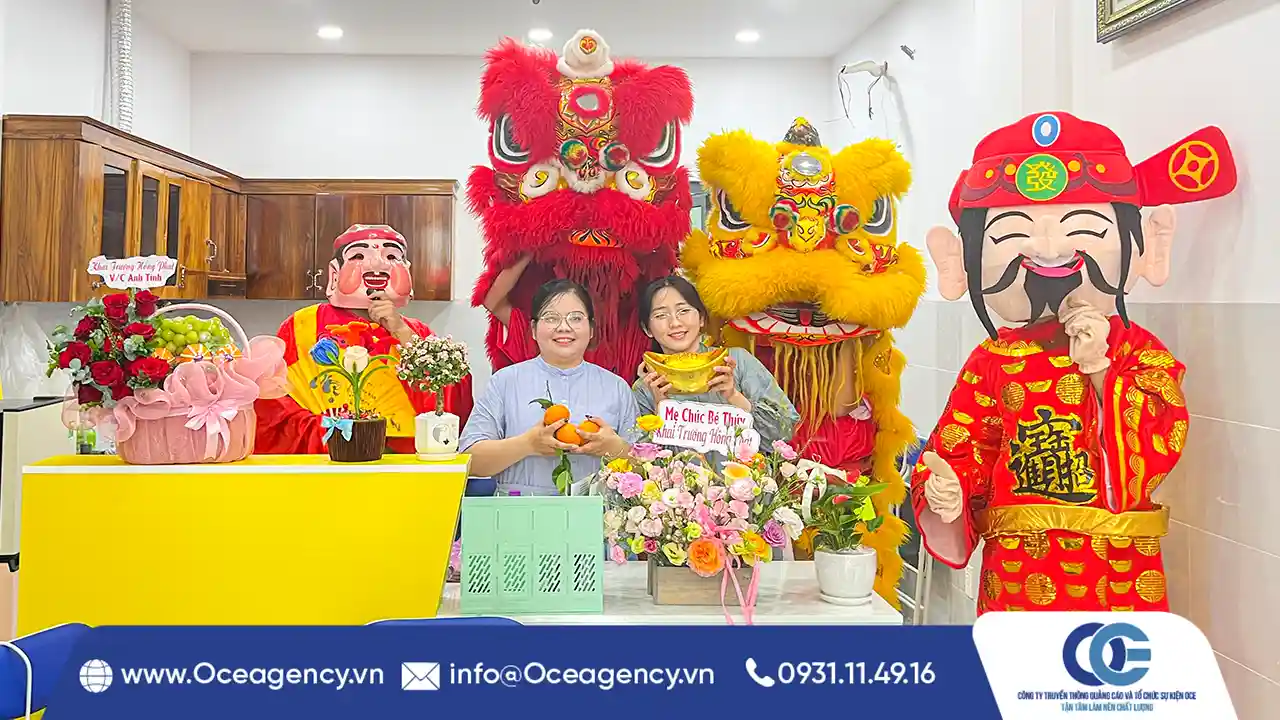 TỔ CHỨC KHAI TRƯƠNG TRUNG TÂM LUYỆN THI OMEGA