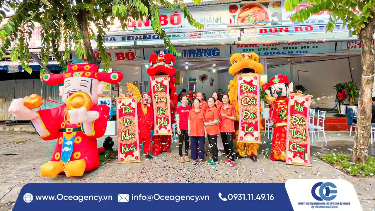 CUNG CẤP MÚA LÂN SINH NHẬT BÚN BÒ NHA TRANG