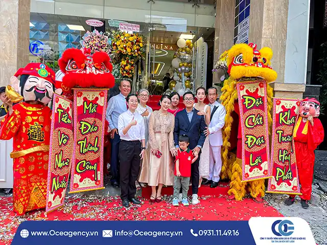 TỔ CHỨC LỄ KHAI TRƯƠNG CỬA HÀNG TRANG SỨC TALINA