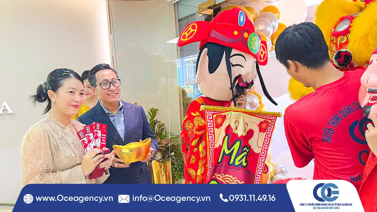 TỔ CHỨC LỄ KHAI TRƯƠNG CỬA HÀNG TRANG SỨC TALINA