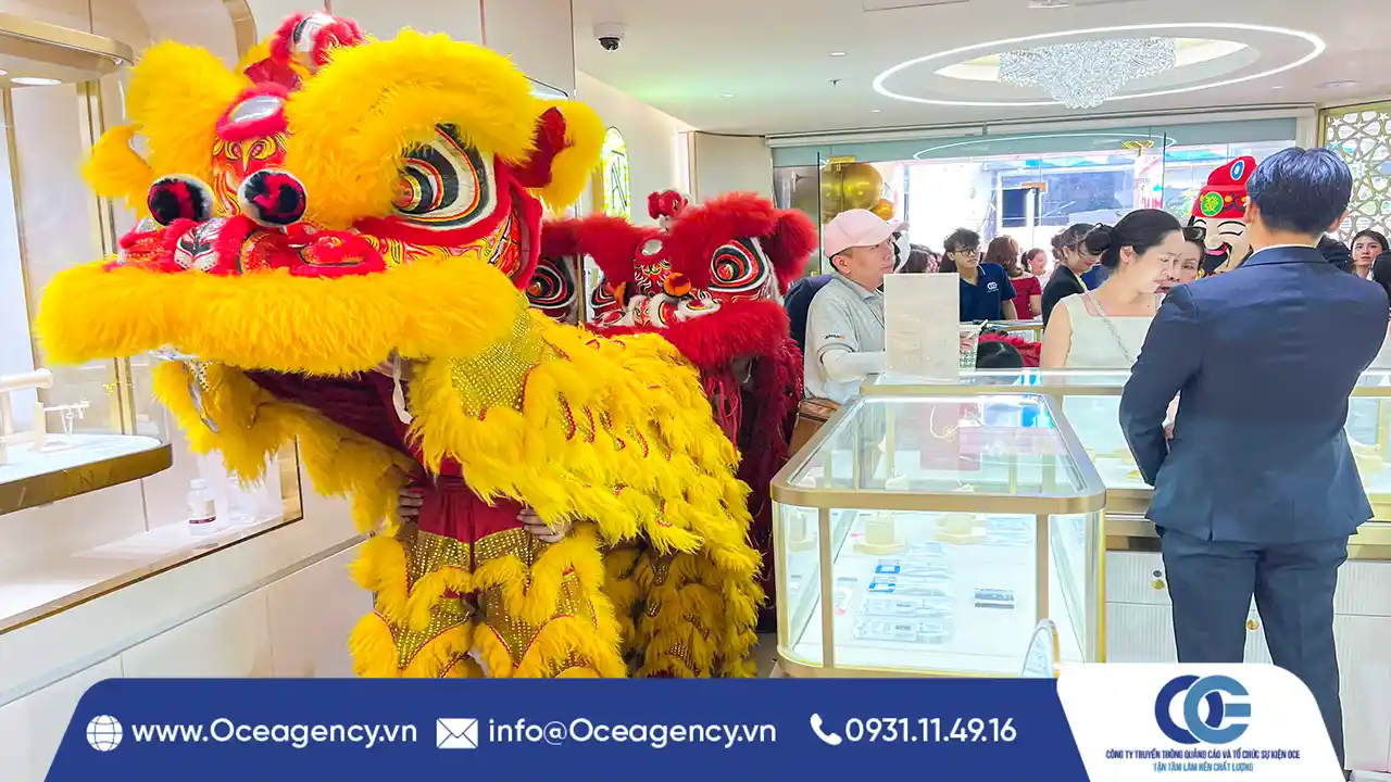 TỔ CHỨC LỄ KHAI TRƯƠNG CỬA HÀNG TRANG SỨC TALINA