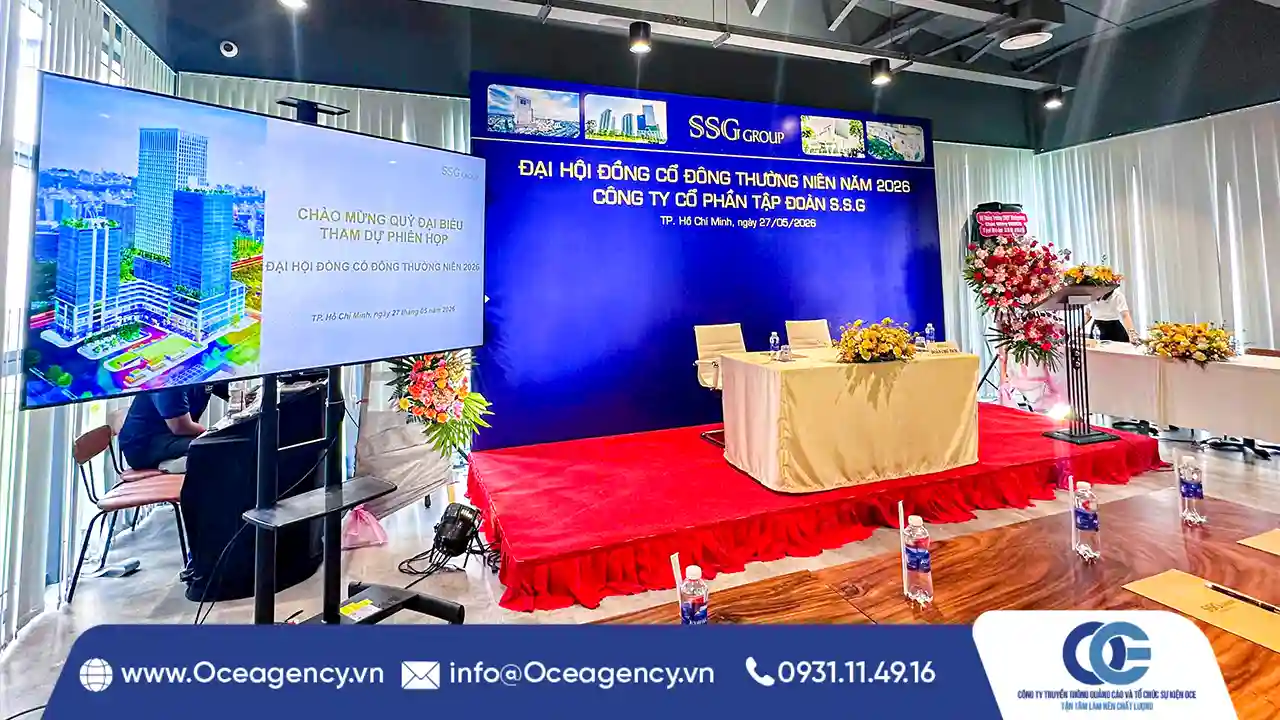 Cung Cấp Backdrop Sự Kiện Chuyên Nghiệp