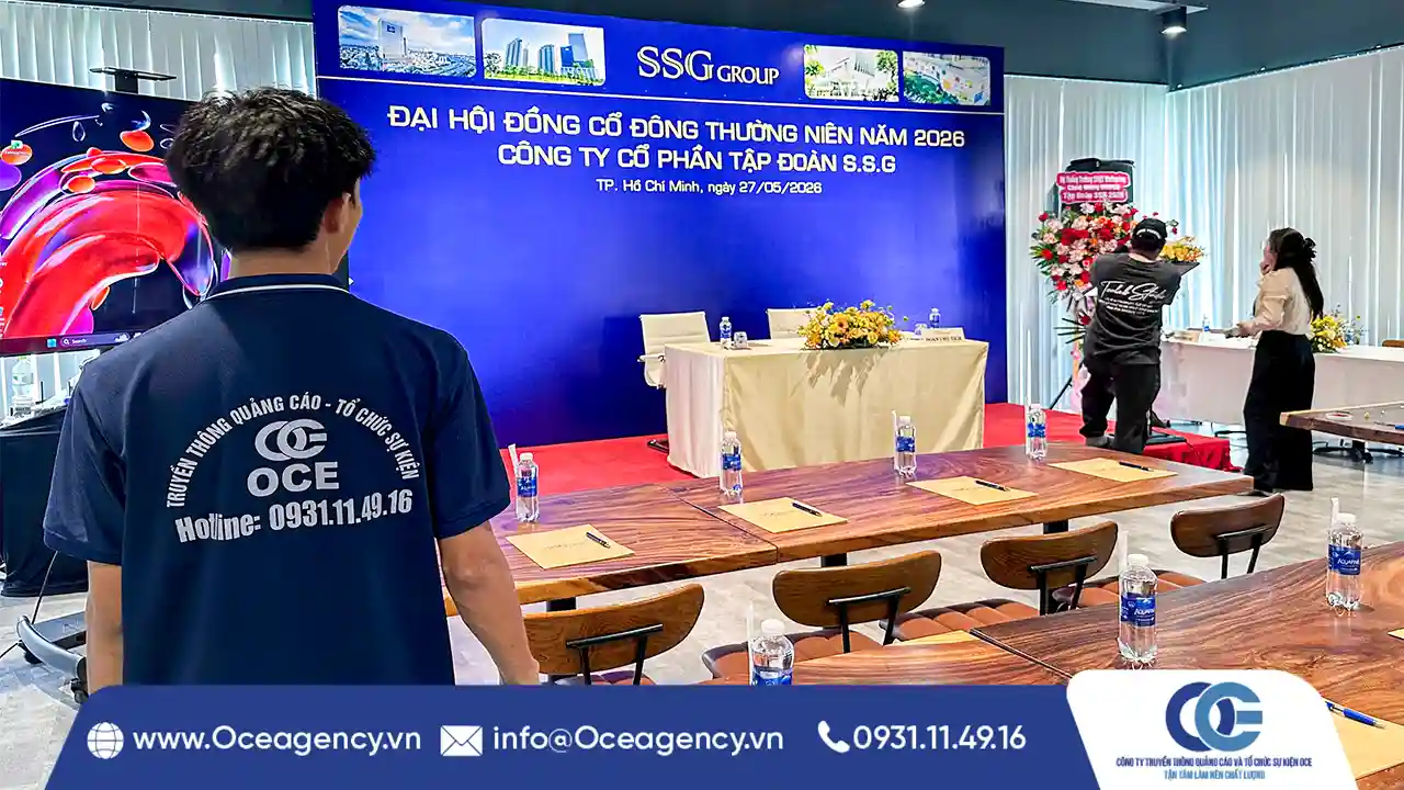 OCE Agency - Chuyên Cung Cấp Thiết Bị Sự Kiện