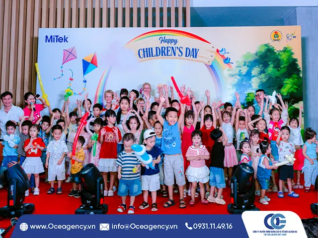TỔ CHỨC SỰ KIỆN QUỐC TẾ THIẾU NHI TẠI MITEK VIỆT NAM