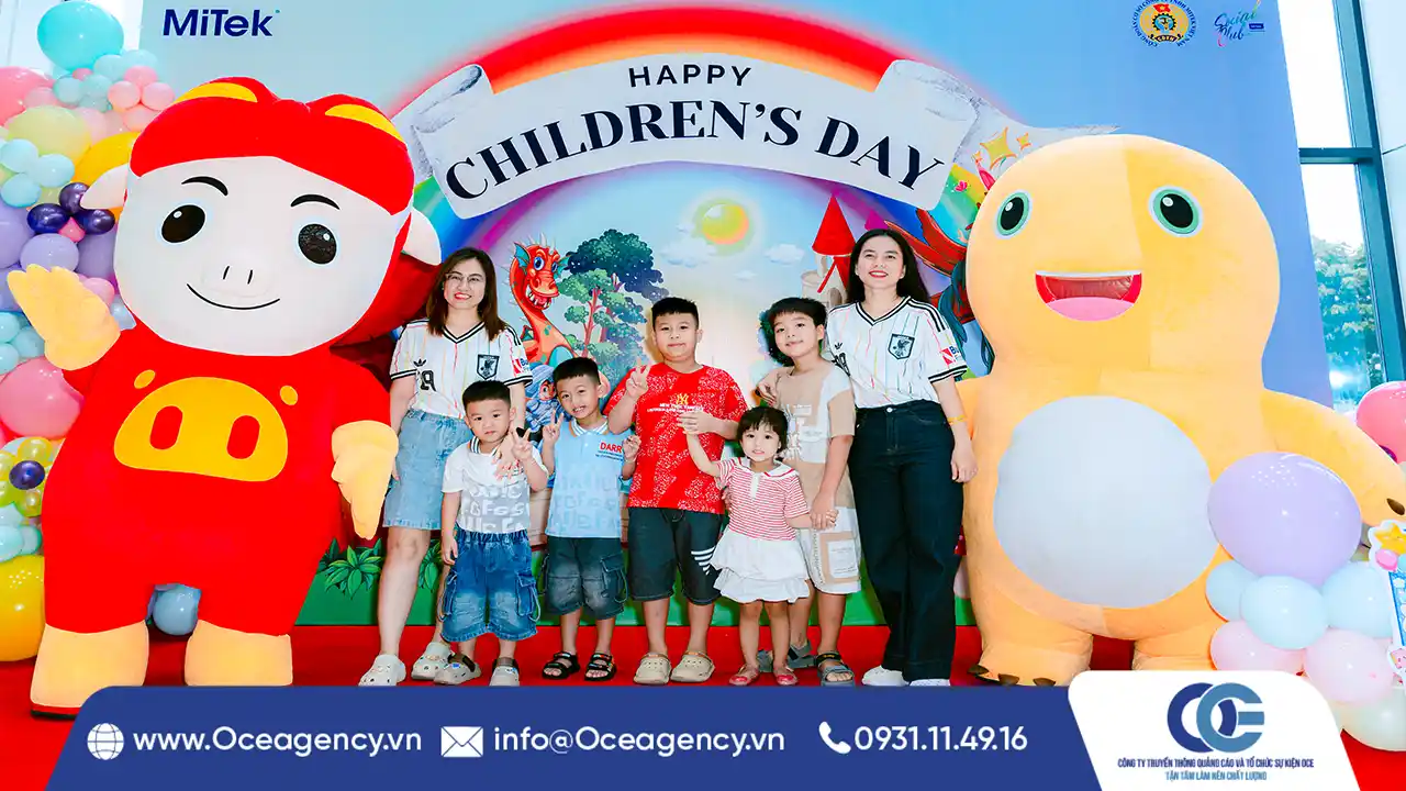 TỔ CHỨC SỰ KIỆN QUỐC TẾ THIẾU NHI TẠI MITEK VIỆT NAM