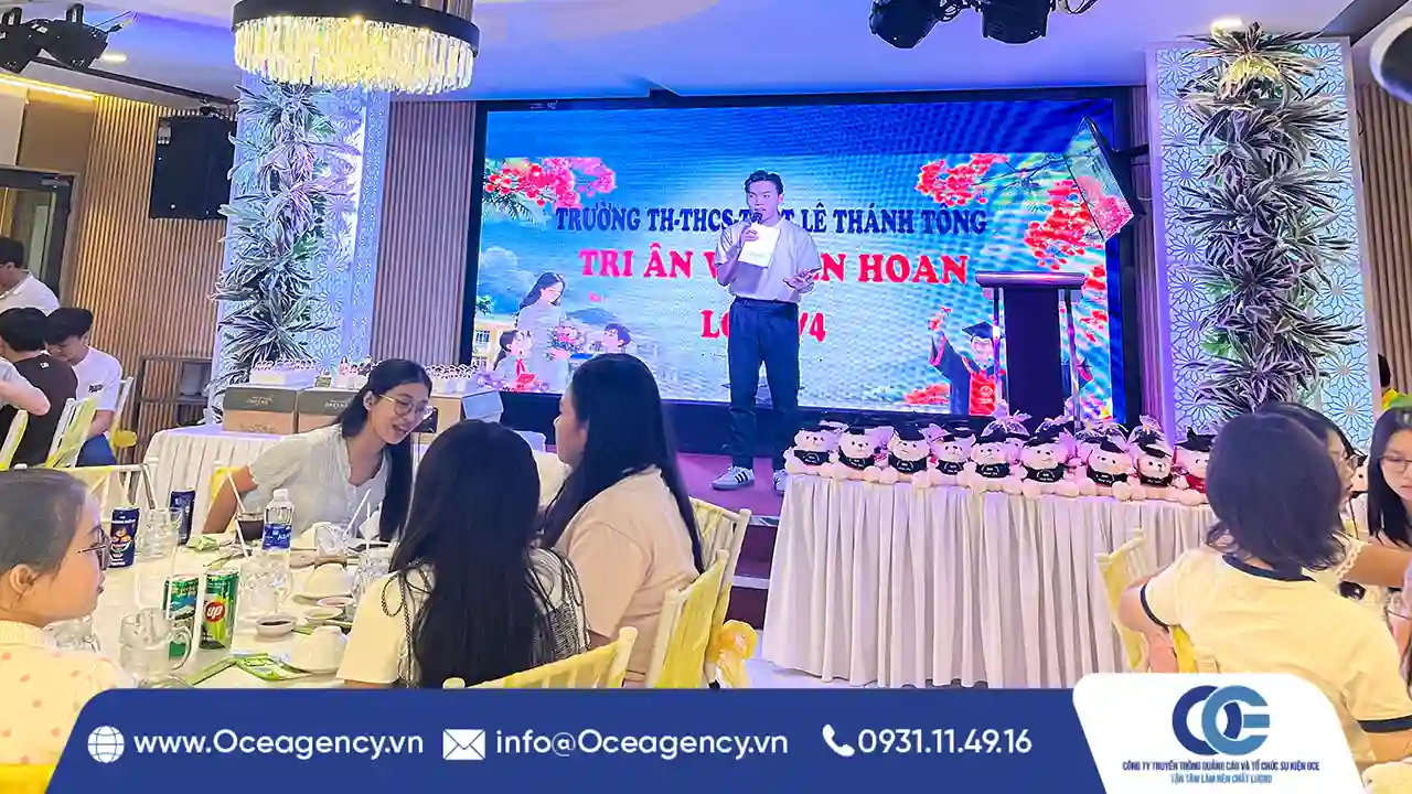 CUNG CẤP MC LIÊN HOAN TRƯỜNG THCS LÊ THÁNH TÔNG