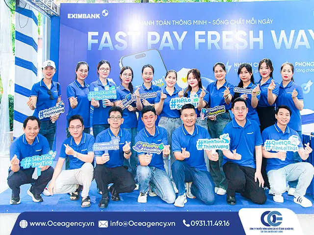 CUNG CẤP NHÂN SỰ VÀ THIẾT BỊ NGÀY HỘI TÀI CHÍNH SỐ EXIMBANK