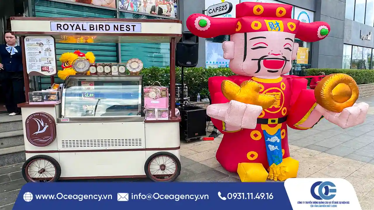 TỔ CHỨC LỄ KHAI TRƯƠNG ROYAL BIRD NEST TP.HCM