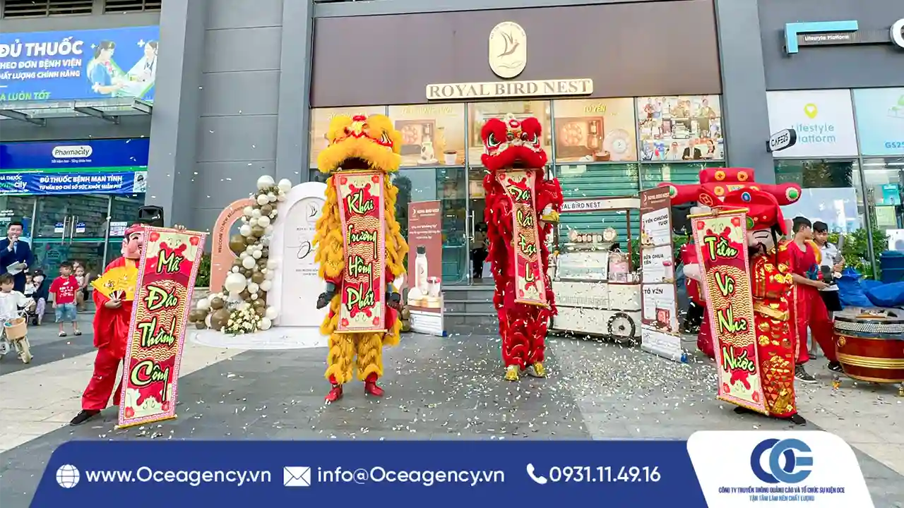 Cung Cấp Múa Lân Khai Trương
