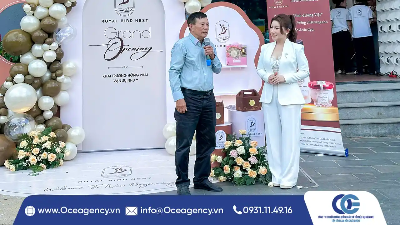 Cung Cấp Âm Thanh - Ánh Sáng Sự Kiện Khai Trương