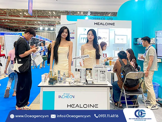 CUNG CẤP PG SỰ KIỆN TRIỂN LÃM CỦA HEALOINE