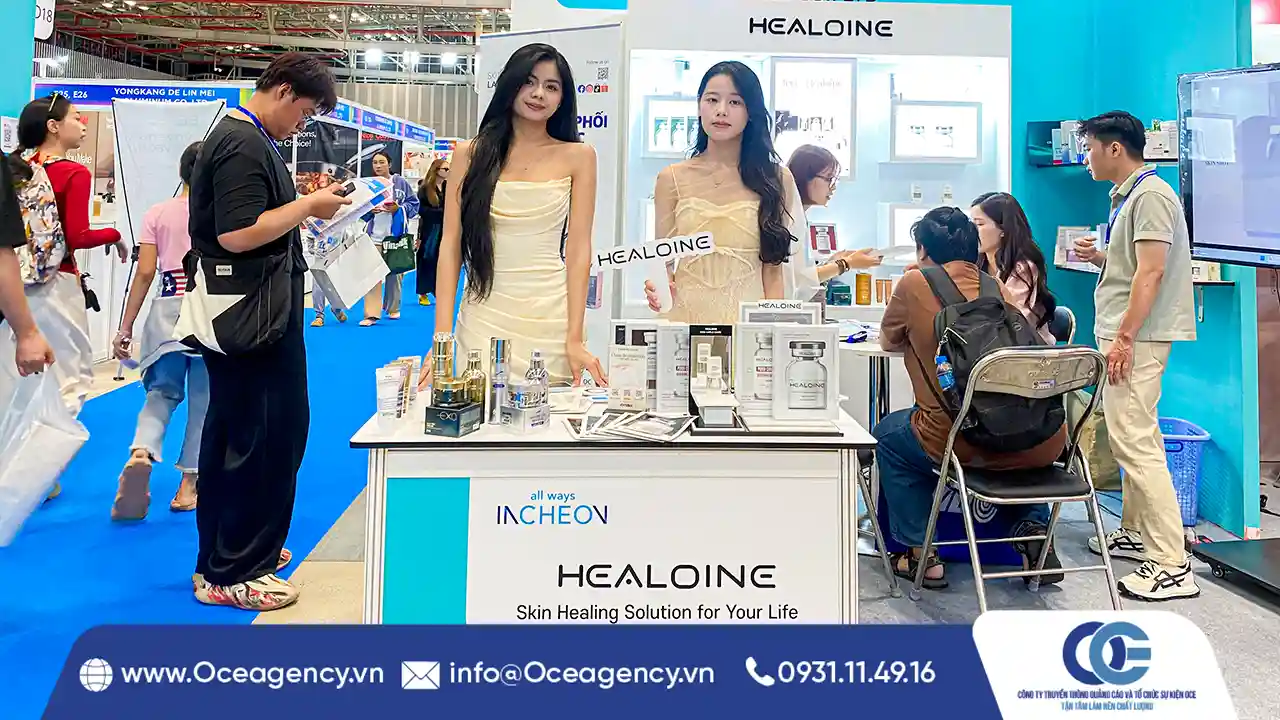 CUNG CẤP PG SỰ KIỆN TRIỂN LÃM CỦA HEALOINE