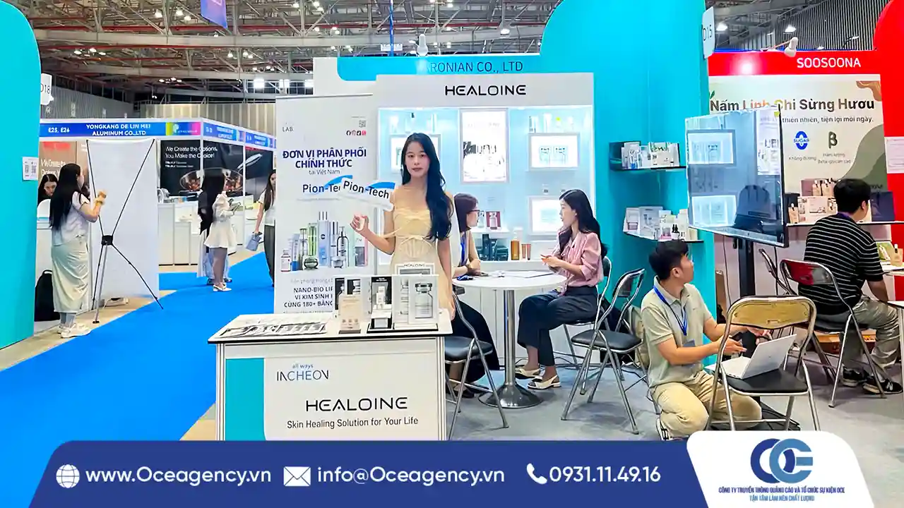 CUNG CẤP PG SỰ KIỆN TRIỂN LÃM CỦA HEALOINE