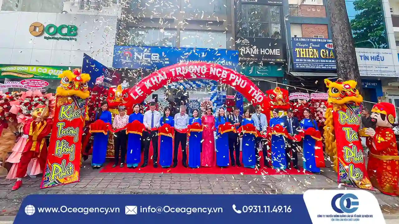 Cho Thuê Bộ Cắt Băng Khánh Thành - Khai Trương