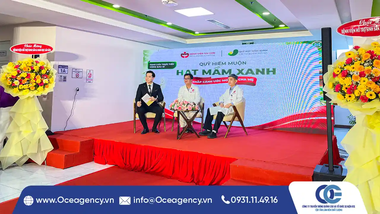 Talkshow "Gieo mầm - Hái quả" cùng khách hàng của Quỹ Hạt Mầm Xanh.